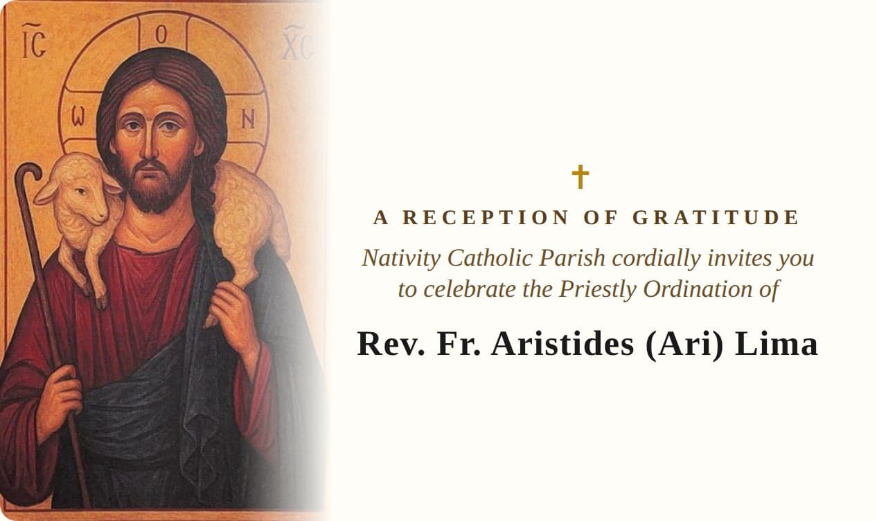 Reception of Gratitude for Rev. Fr. Ari Luis Lima